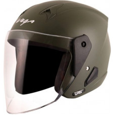 Deals and Offers on - VEGA Lark Motorbike Helmet(Green) Deals, Discounts & Offers on - VEGA Lark Motorbike Helmet(Green)