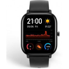 Deals, Discounts & Offers on  - huami Amazfit GTS AMOLED Smartwatch(Black Strap, Regular)