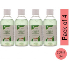 Deals, Discounts & Offers on  - Neels , 70% Alcohol Based Sanitizer, Kills Germs Instantly, Non Sticky, Gentle on Hand (Pack of 4) Hand Sanitizer Bottle(4 x 200 ml)
