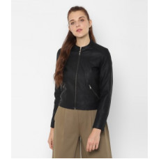 Deals, Discounts & Offers on  - [Size L, XL] PEOPLEFull Sleeve Solid Women Riding Jacket