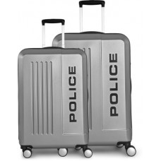Deals, Discounts & Offers on  - POLICEHard Body Set of 2 Luggage - SO6 - Silver