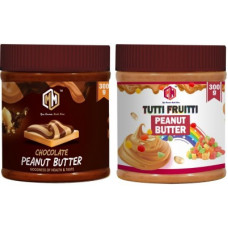 Deals, Discounts & Offers on Food and Health - Muchmore Peanut Butter|Choclate|Tutti Frutti|Creamy|Pack of 2|Each 600gm 600 g(Pack of 2)
