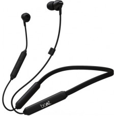 Deals, Discounts & Offers on Headphones - boAt 100 Wireless Neckband with BT 5.0 IPX4 Bluetooth Headset(Active Black, In the Ear)