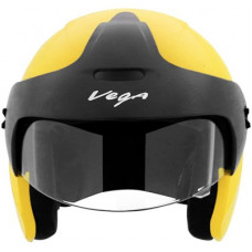 Deals, Discounts & Offers on  - VEGA Junior Buds O/F Motorbike Helmet(Yellow)
