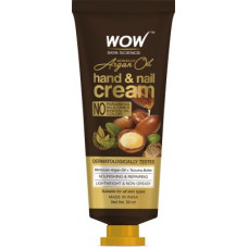 Deals, Discounts & Offers on  - WOW SKIN SCIENCE Moroccan Argan Oil Hand & Nail Cream - Nourishing & Repairing - Lightweight & Non-Greasy - Quick Absorb -
