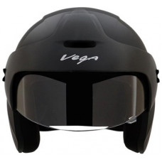Deals, Discounts & Offers on  - VEGA Junior Buds O/F Motorbike Helmet(Black)