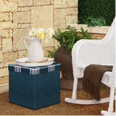 Deals, Discounts & Offers on  - Story@home Living & Bedroom Stool(Blue, DIY(Do-It-Yourself))