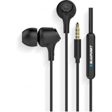 Deals, Discounts & Offers on Headphones - Blaupunkt EM01 Wired Headset(Black, In the Ear)
