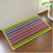 Deals, Discounts & Offers on  - STATUS PP (Polypropylene) Door Mat(Green, Medium)
