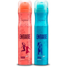 Deals, Discounts & Offers on  - Engage Blush and Spell Deodorant Spray - For Women, Pack of 2 Deodorant Spray - For Women(300 ml, Pack of 2)