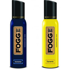 Deals, Discounts & Offers on  - FOGG Deo Combo Pack (EXTREME + DYNAMIC 300ml) Body Spray - For Men(300 ml, Pack of 2)