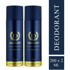 Deals, Discounts & Offers on  - DENVER Pride Combo body spray Deodorant Spray - For Men(400 ml, Pack of 2)
