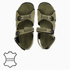 Deals, Discounts & Offers on Men - [Size 9] WOODLANDMen Khaki Casual Sandal