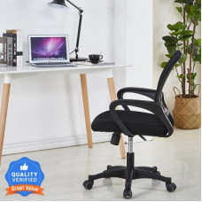 Deals, Discounts & Offers on Furniture - Duratek Task M1 Fabric Office Executive Chair(Black, Pre-assembled)
