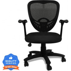 Deals, Discounts & Offers on Furniture - SAVYA HOME DELTA Fabric Office Executive Chair(Black, DIY(Do-It-Yourself))