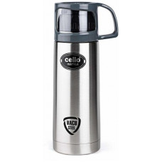 Deals, Discounts & Offers on  - cello Instyle Stainless Steel Insulated Flask, 500 ml, Silver 500 ml Flask(Pack of 1, Silver, Steel)