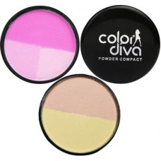 Deals, Discounts & Offers on  - Color Diva 5in1 Compact Powder With Blush Compact(Multicolor, 35 g)