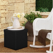 Deals, Discounts & Offers on  - Story@home Living & Bedroom Stool(Black, DIY(Do-It-Yourself))