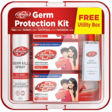Deals, Discounts & Offers on  - LIFEBUOY Germ Protection Kit - Contains Soap, Handwash, Hand Sanitizer & Germ Kill Spray(1 Items in the set)