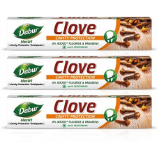 Deals, Discounts & Offers on  - Dabur Herb'l Clove - Cavity Protection Toothpaste Toothpaste(200 g, Pack of 3)