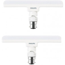 Deals, Discounts & Offers on  - PHILIPS 10 W T-Bulb B22 LED Bulb(White, Pack of 2)