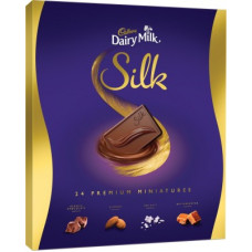 Deals, Discounts & Offers on Food and Health - Cadbury Dairy Milk Silk Miniatures Chocolate Gift Box Bars(240 g)