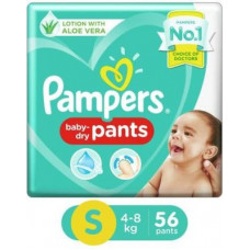 Deals, Discounts & Offers on Baby Care - Pampers New Small Size Diapers Pants+S+56 - S
