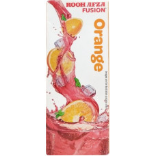 Deals, Discounts & Offers on Food and Health - [Supermart] Rooh Afza Fusion Orange(180 ml)