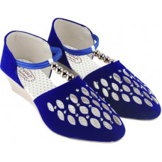 Deals, Discounts & Offers on Women - [Size 8] CloverWomen Blue Heels Sandal