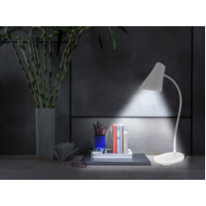 Deals, Discounts & Offers on  - Ecolink by Philips 581869 3W EcoLink CAP Rechargeable LED Desk Light (White) Table Lamp(44 cm, White)