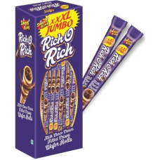 Deals, Discounts & Offers on Food and Health - SWEET KING Rich O Rich Wafer Roll 18gm Chocolate Gift Pack, With Milk Choco Cream Filling inside 30 pcs Gift Pack For Kids Choco Rolls 18gm Each Rich O Rich Chocolate Wafer Roll Wafer Rolls(30)