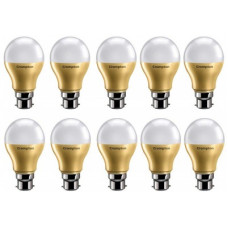 Deals, Discounts & Offers on  - CROMPTON 9 W Round B22 LED Bulb(White, Pack of 10)