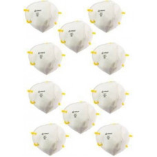 Deals, Discounts & Offers on  - Venus 95% men, women. Reusable White, N95 FFP2 Grade Anti Pollution Mask (White, Free Size, Pack of 10)