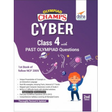 Deals, Discounts & Offers on Books & Media - Olympiad Champs Cyber Class 4 with Past Olympiad Questions 2nd Edition(English, Paperback, Disha Experts)