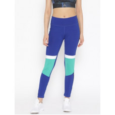 Deals, Discounts & Offers on  - [Size XS] REEBOKSolid Women Blue Tights