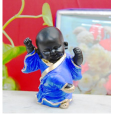 Deals, Discounts & Offers on  - ArtofDot Home decor showpieces buddha statue For home decor Decorative Showpiece - 13 cm(Polyresin, Blue)