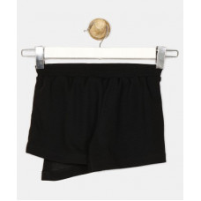 Deals, Discounts & Offers on  - [Size 2 - 6YRS] Miss & ChiefShort For Girls Casual Solid Polycotton(Black, Pack of 1)