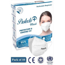 Deals, Discounts & Offers on  - MEDIPOL PROTECTO PLUS N-95 Reusable, Washable(White, Free Size, Pack of 10)