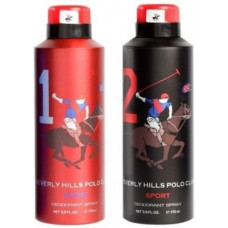 Deals, Discounts & Offers on  - BEVERLY HILLS POLO CLUB no.1 and no.2 Deodorant Spray - For Men(300 ml, Pack of 2)