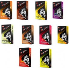 Deals, Discounts & Offers on Sexual Welness - 18+ Kamasutra Honeymoon Flavoured Condom(Set of 10, 100S)