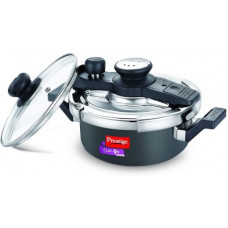 Deals, Discounts & Offers on Cookware - Prestige Svachh Clip on Mini 2 L Induction Bottom Pressure Cooker(Hard Anodized)