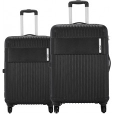 Deals, Discounts & Offers on  - SafariHard Body Set of 2 Luggage - STEALTH Set Of 2 55/65 4W - Black