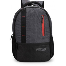 Deals, Discounts & Offers on Backpacks - ProvogueLarge 35 L Laptop Backpack Textured Design Water Resistant(Black, Grey)