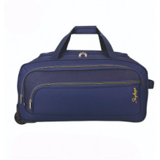 Deals, Discounts & Offers on  - SKYBAGS (Expandable) Scot Plus Dft (E) 64 Blue Duffel With Wheels (Strolley)(Blue)