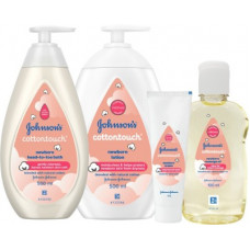 Deals, Discounts & Offers on Baby Care - Johnson's Cottontouch Newborn Head-To-Toe Bath + Lotion(Peach)