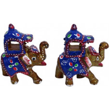 Deals, Discounts & Offers on  - BHAGWATI HANDICRAFTS IS-BH-1085 Decorative Showpiece - 8 cm(Paper Mache, Multicolor)