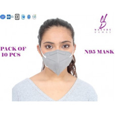 Deals, Discounts & Offers on  - PROTECTERR ND-95-G-10 ND-G-10 Water Resistant, Reusable, Washable(Grey, Free Size, Pack of 10)