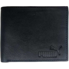 Deals, Discounts & Offers on  - PUMAMen Black Genuine Leather Wallet(3 Card Slots)