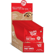 Deals, Discounts & Offers on Food and Health - [Supermart] Yogabar Tangy Tomato Assorted Seeds & Nut Mix Assorted Nuts(10 x 40 g)