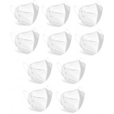 Deals, Discounts & Offers on  - Nea N95 , REUSABLE AND WASHABLE FFP2 CERTIFIED FACE MASK N95 MASK - 010 Water Resistant, Reusable, Washable(White, Free Size, Pack of 10)